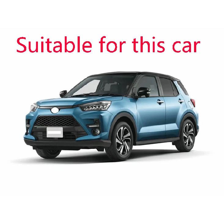 For Toyota Raize Z A200A A200   ABS Chrome Side Mirror Rear View Wing Chrome Cover Trim Molding Bezel Car Styling