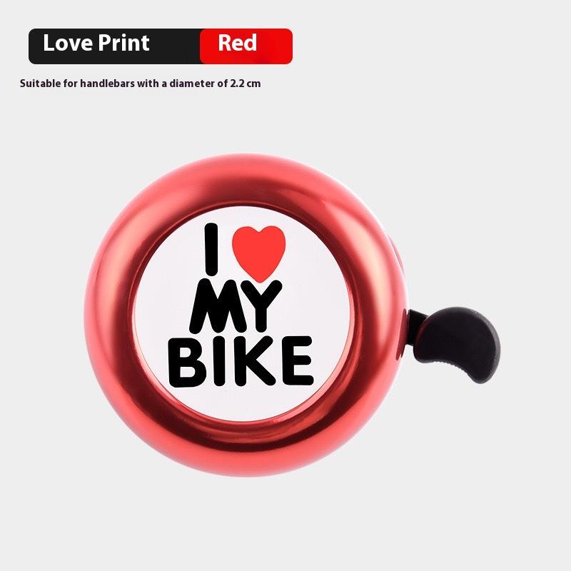 Bike Bell Aluminum Alloy Mtb Bike Safety Warning Alarm Cycling Handlebar Bell Ring Mini Horn Cycling Accessories