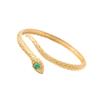 Elegant Ladies Snake Bracelet Adjustable Open Bangle Party Wear Bracelet Suitable for Distinctive Fashion Statements