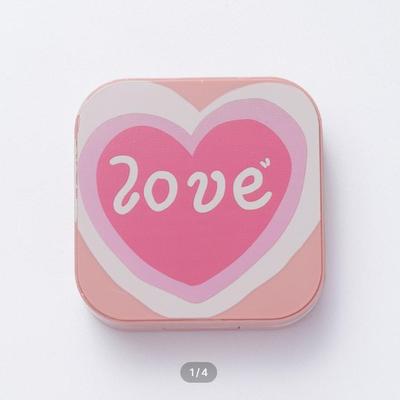 Astuccio Lenti Pastello Amore Rosa