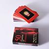Sex Card Game Adult Board Game Explore 50 Kinds of Card Play Bedroom Commands for Valentine's Day Couples Party Naughty Gift
