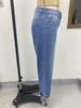 Women's Mid-Waist Straight Leg Embroidered Jeans - Popular Bestseller in Europe and America