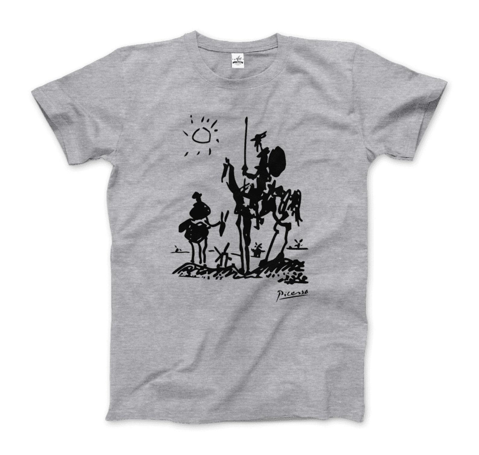 Don Quixote of La Mancha Artwork T-Shirt 3XL