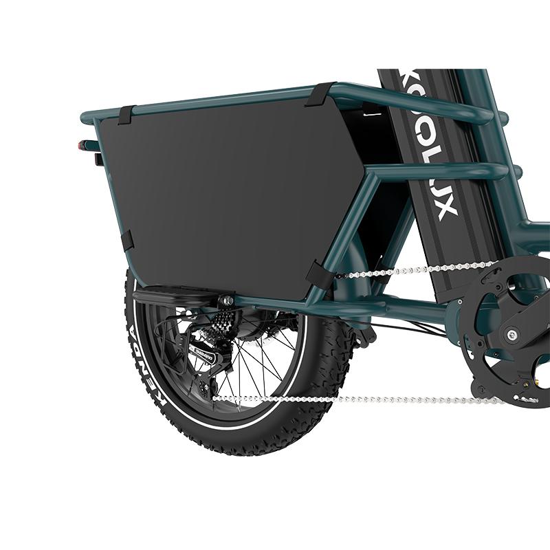 Cargo Electric Bike KOOLUX X7 Pro City Commuting E-Bike 150KG Max Load 48V25AH 20 Inch Off-Road Tires 80KM-120KM Range 750W Electric Bike