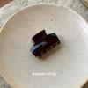 1PC Chocolate, Acetate, Grab Clip, Hair Clip, Female, Back of Head, Hair Grip, Premium, Shark, High Quality, Four Seasons