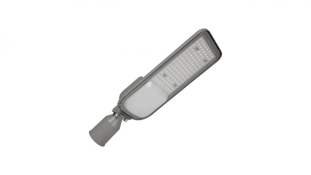 Oprawa Uliczna Led 100W 13500Lm 6500K Ip65 Szara 5 Lat Gwarancji Regulowany Uchwyt 23834
