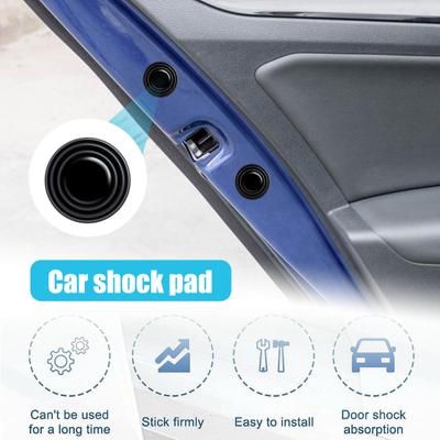 10 Adet Araba Kapısı Tampon Koruma Pedleri Silikon Amortisör Çarpışma Önleyici Conta Ses Yalıtımı Araba Kapısı Koruyucusu