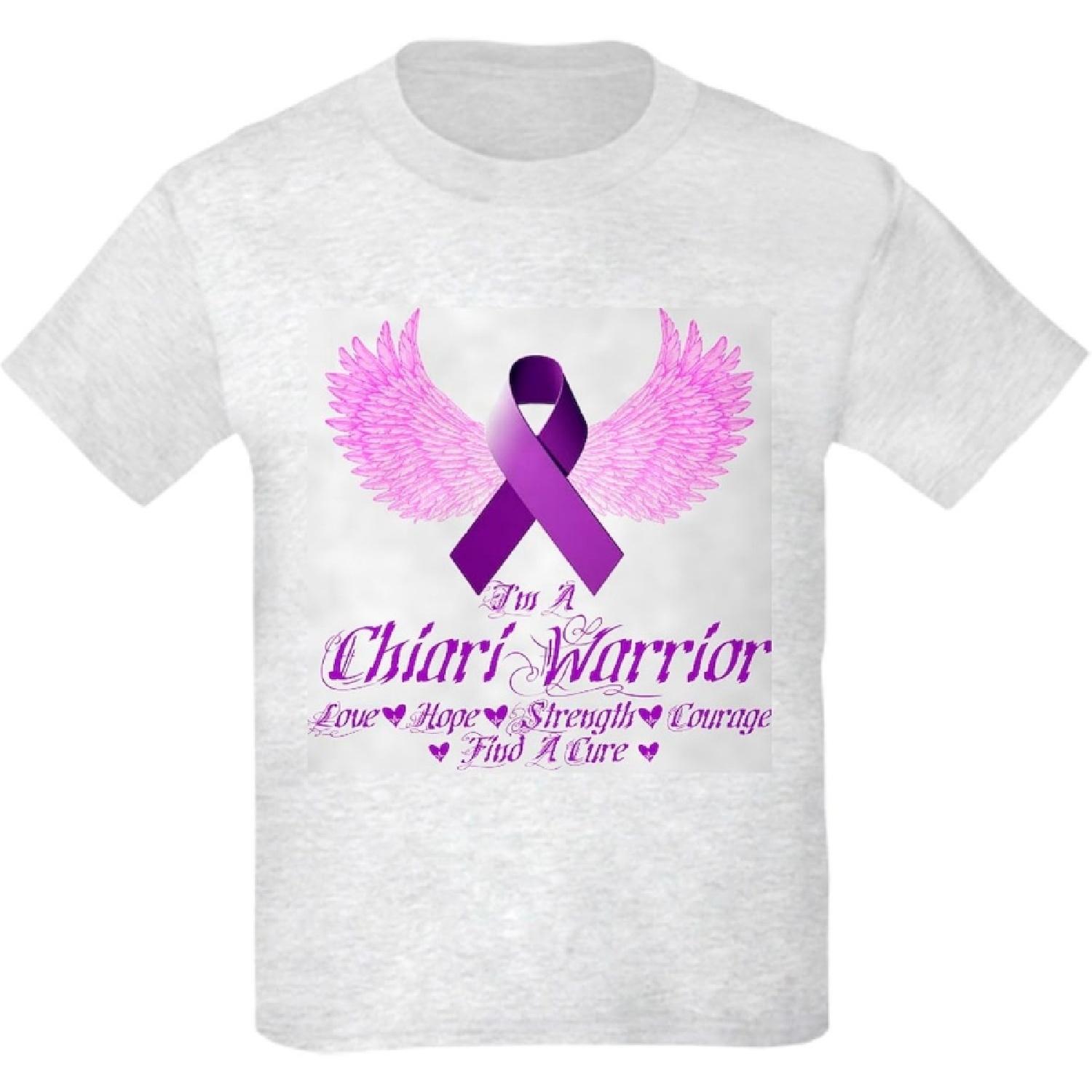 CafePress I m A Chiari Warrior T Shirt Youth Kids Cotton T-Shirt XXXXXL белый