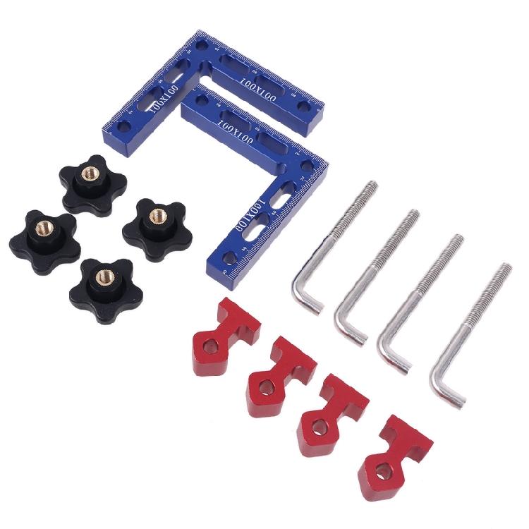 90° Right Angle Clamp Fixing Clips Picture Frame Corner Woodworking Hand Tools