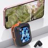 Earphones LCD Display APP Control Portable Headphones Earbuds for Study Work Life 10m