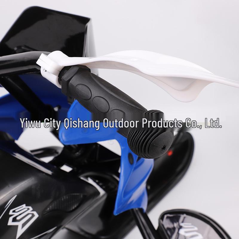 Adult-Child Dual-Use Cross-Country Sled with Brakes for Snow and Ice