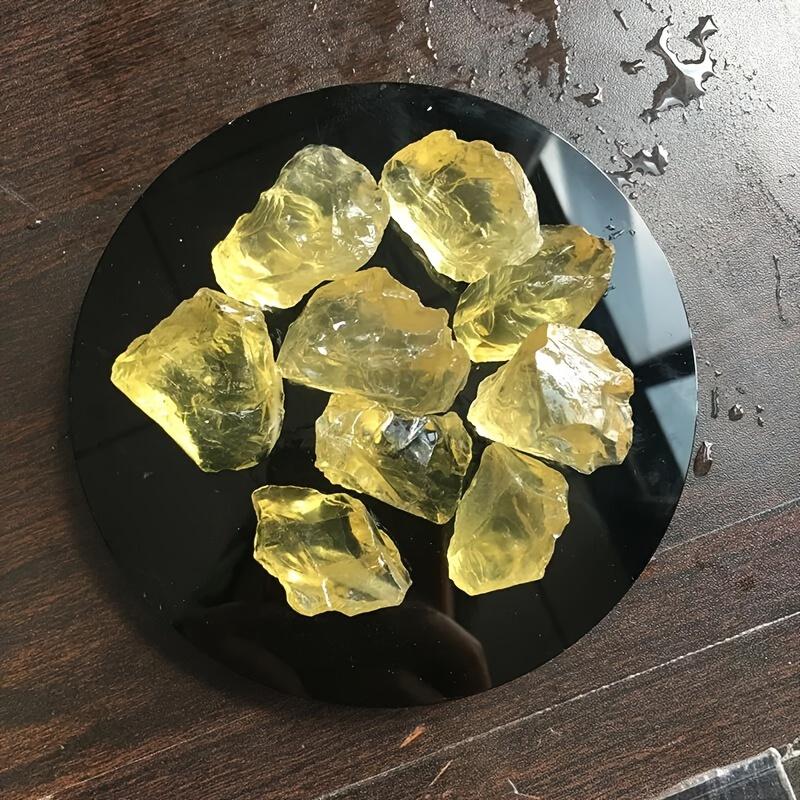 Nature Citrine Raw Stones, Heat-Treat Citrine Crystal Chunks, Citrine Rough Stones For Crystal , Yellow quartz mineral specimen 120g жёлтый