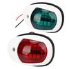 1Pair Portable Durable Yacht Navigation Light 10?30V Wide Pressure Shipping Signal Lampwhite