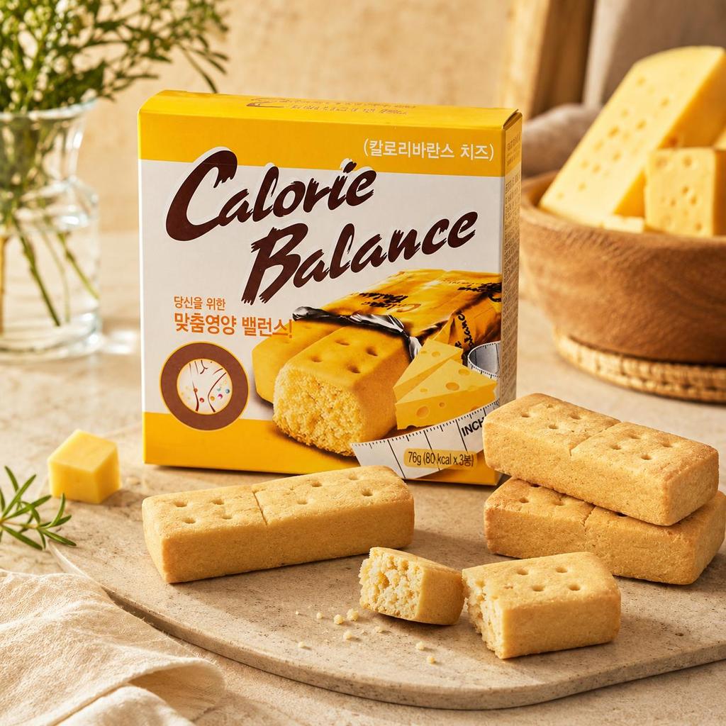 Haitai Käse-Geschmack Komprimierte Kekse 76g