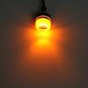 Deepa Motorcycle Turn Signal, LED, Ultra Small, High Brightness, Mini, Nano, Small, M6, Universal, Set of 4, Amber, Orange
