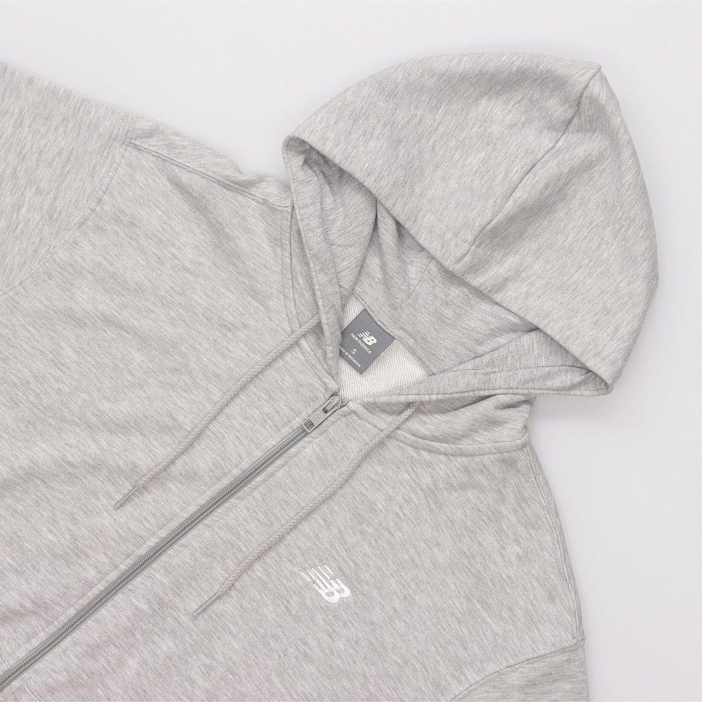 New Balance Sport Essentials Logo Fleece Full Zip Hoodie MJ41501-AG