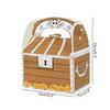 6pcs Pirate Treasure Treat Chest Paper Candy Gift Box Kids Trick or Treat Halloween Party Supplies Pirate Themed Birthday Decor