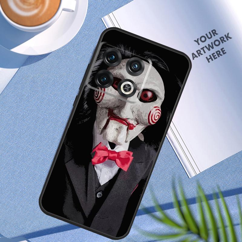 Saw Jigsaw Puppet Case For OnePlus 12R 10T 10R 9R 8T 12 11 9 10 Pro Nord CE 3 Lite 2 2T CE4 N10 N20 N30 Cover