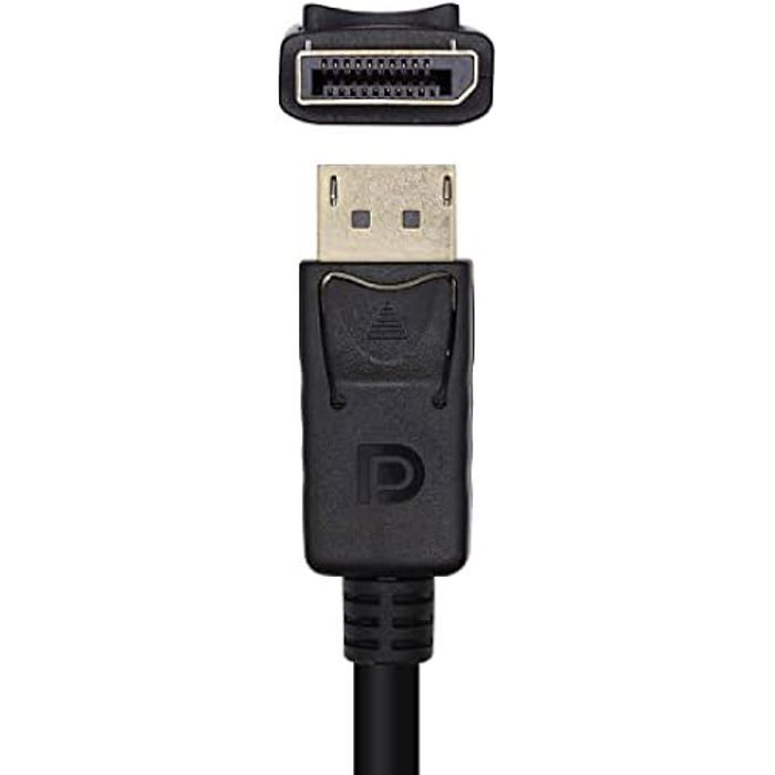 Câble convertisseur DISPLAYPORT vers HDMI - AISENS - A125-0461 - 5,0 m - 4K - Plaqué or 24 carats