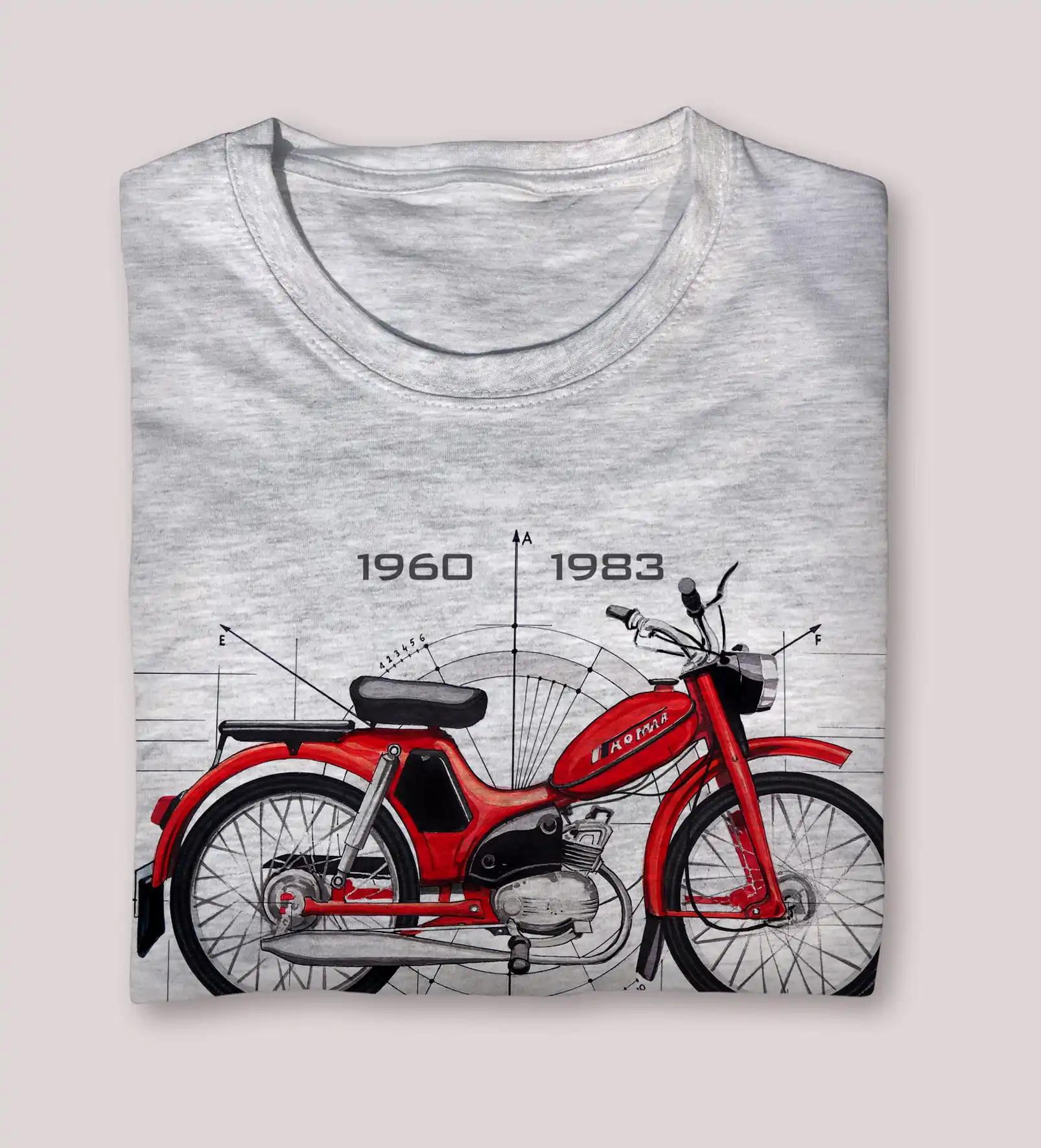 

Polish Classic Motorcycle Komar TShirt Summer Cotton ONeck Short Sleeve Mens T Shirt New S3XL S