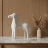 Abstract Horse Figurine Light Luxury Nordic Design Ornament Fine Workmanship Decorative Animal