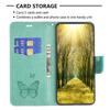 PU Leather Case for Xiaomi Redmi Note 12 5G (Global)/(India)/(China)/Poco X5 5G Wallet Phone Cover Butterfly Imprinted with Strap