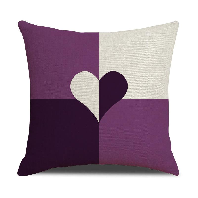 Modern Simple Colorful Geometric Element Pillow Cover Fresh and Fashionable Sofa Cushion Cover Home Decoration Cushion Cover