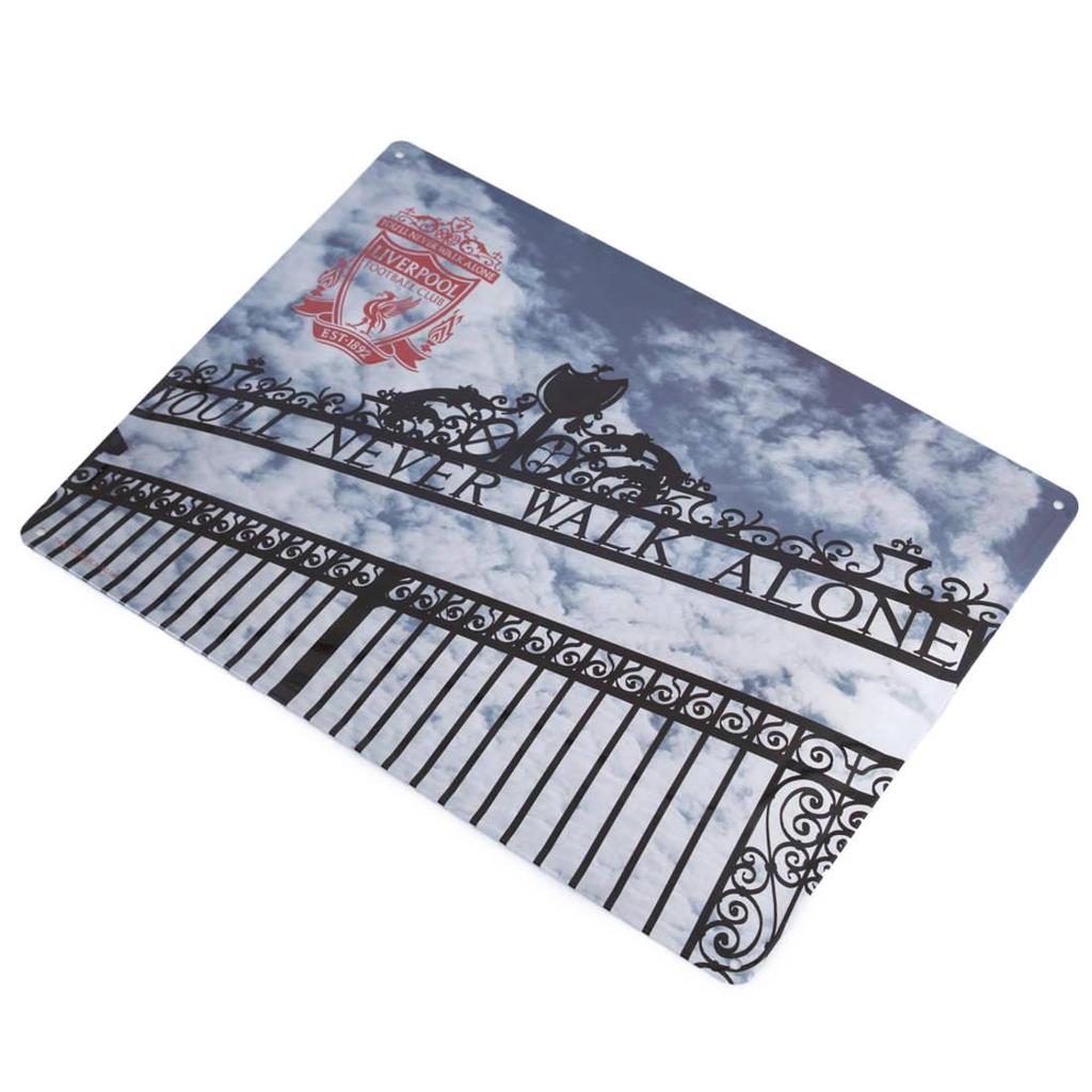 Liverpool FC Metall Shankly Gates Skilt