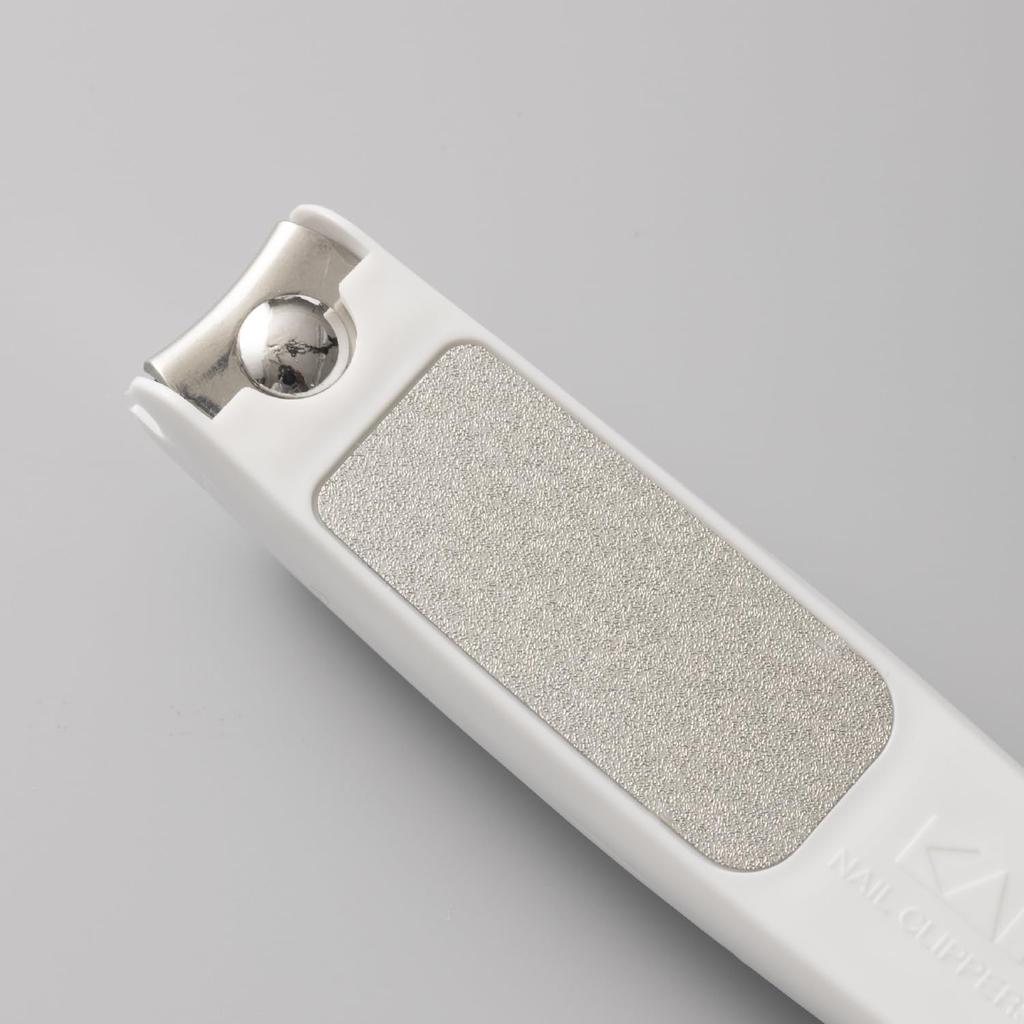 Kai Nail Clippers Type 002 M Curved Blade with Stopper Made In KF1004 Case, Japan,