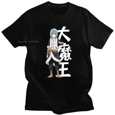 Creative Thats Time I Got Reincarnated As A Slime T Shirt Men Top Short Sleeve Loose Clothes Rimuru Tempest Anime Summer Tees