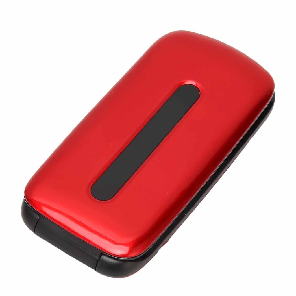 2G Flip Phone Dual SIM 1200mAh Dual SIM Flip Phone 1.77in Color Display Screen Cell Phone 100‑240V