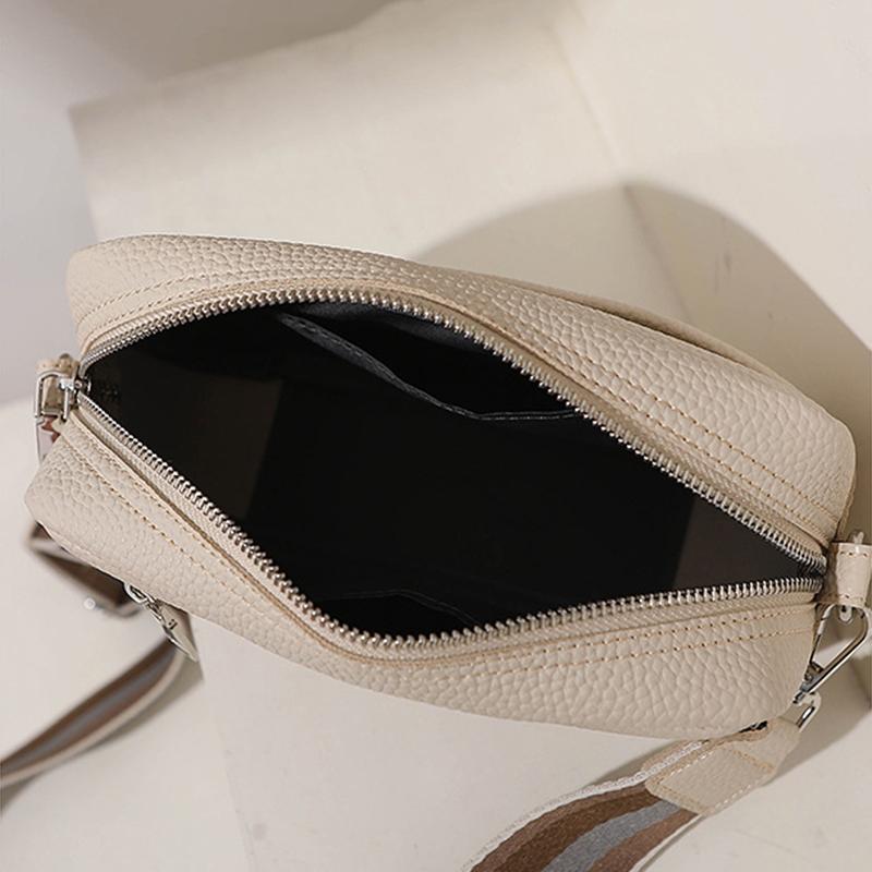 PU Leather Small Crossbody Bags for Women Solid Color Flap Messenger Bags Phone Purse Casual Female Daily Shoulder Bags
