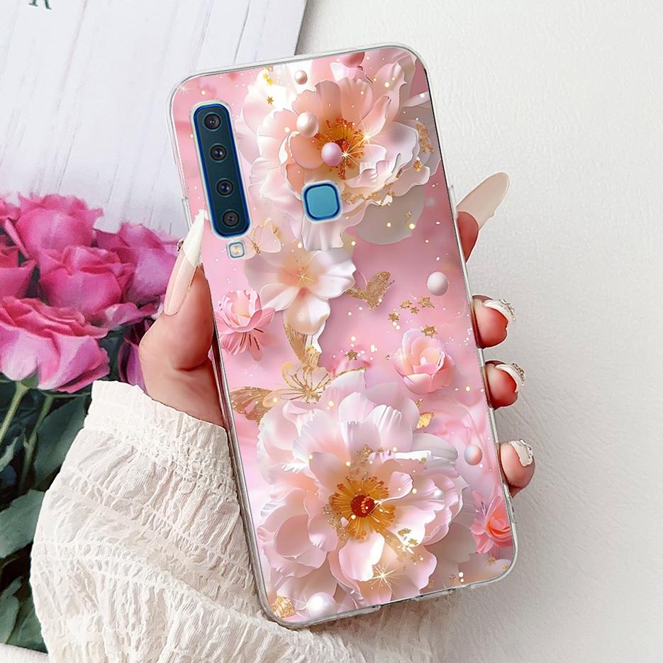 For Samsung Galaxy A9 2018 Case SM-A920F Cool Design Fashion Painted Cover Soft Silm Phone Case For Samsung A7 2018 A750F Fundas