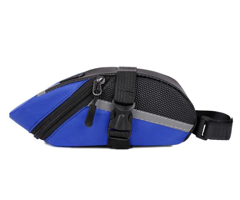 Foldable Mountain Bike Saddle Bag Bicycle Tail Bag Storage Cushion Cycling Equipment Accessory