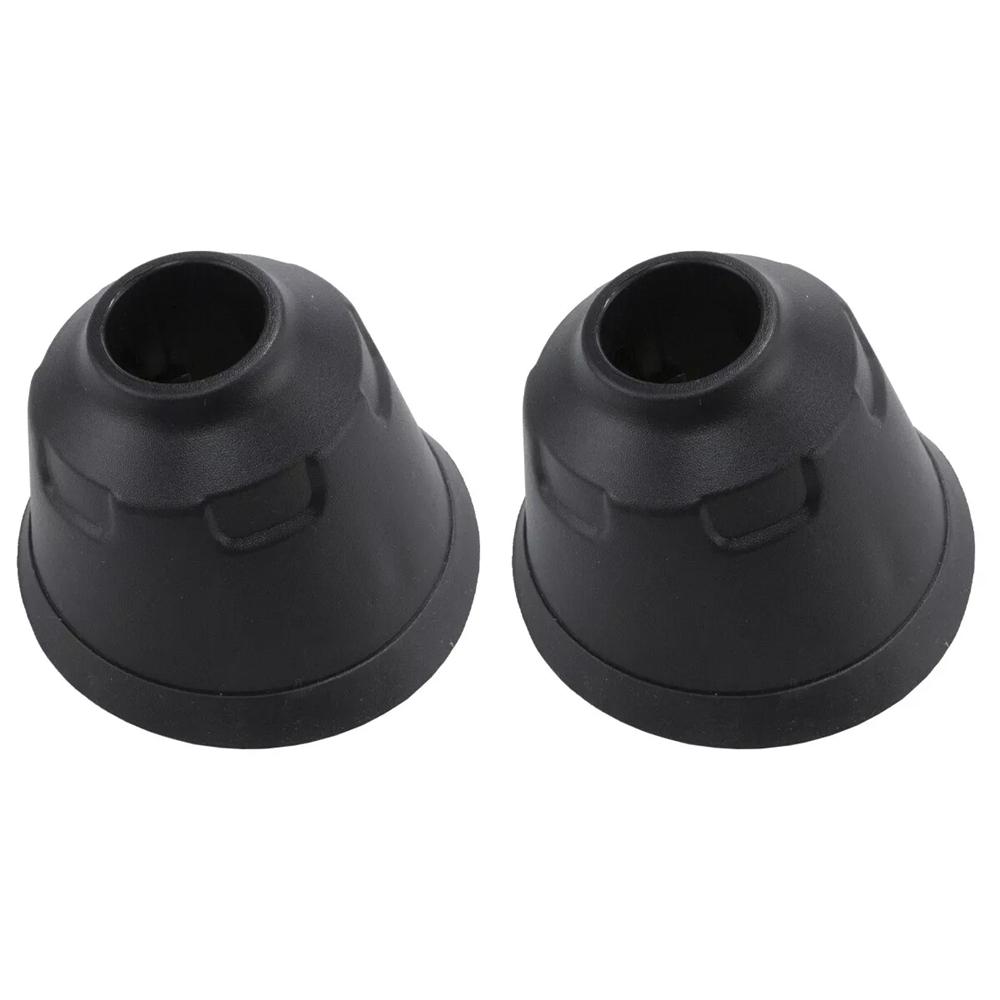 2 stk Bakre lastedør Støtfanger Magnetisk deksel Trim Svart For Ford Transit 2015-2019