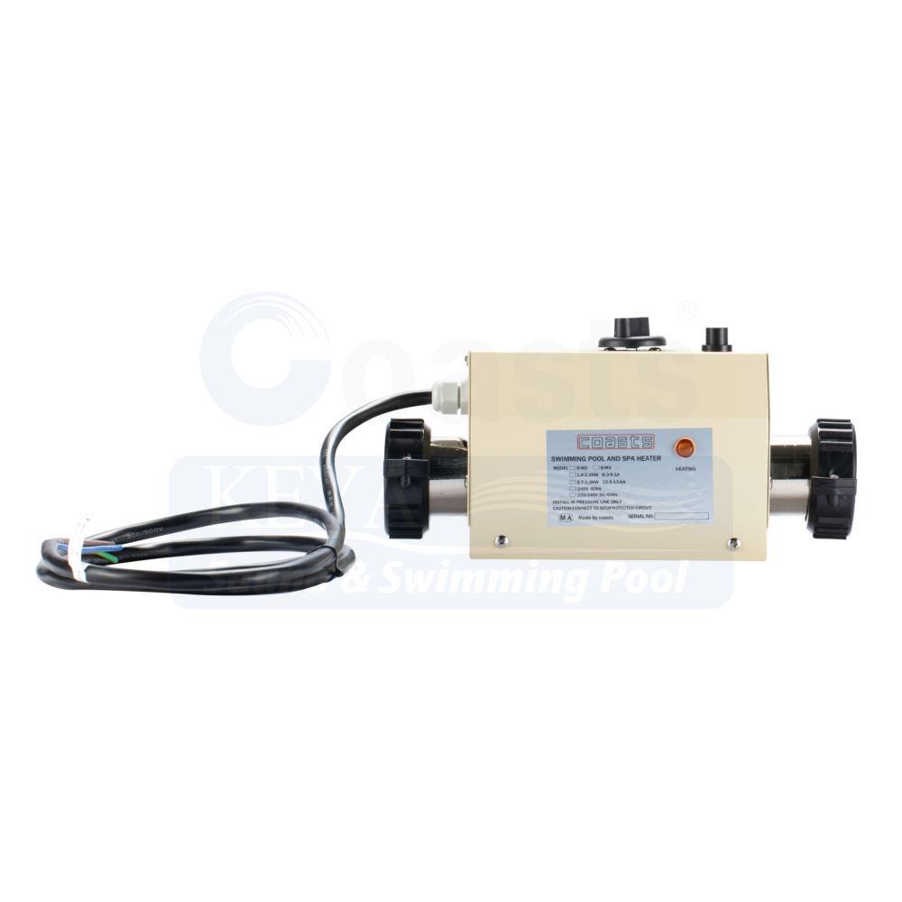 3KW Electric Heater for Swimming Pool and Bathtub: Automatic, Constant Temperature, Small Power, Massage Function.