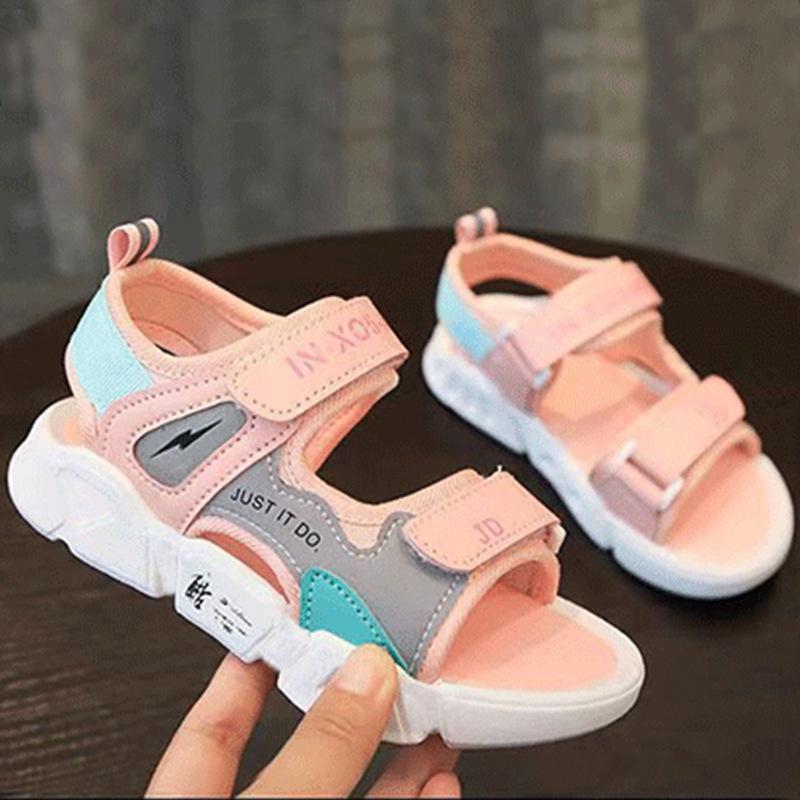 Girls Sandals Boys Sandals Beach Shoes 2025 Summer New Children's Princess Shoes Super Light for Older Girls and Girls
