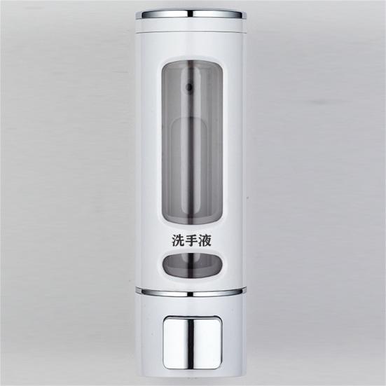 400ml Liquid Soap Dispenser Sturdy Press Type Wall Mounted Hand Wash Soap Dispenser for Bathroom