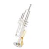 Miniature Trumpet 14cm 5.5in Silver Copper Exquisite Lifelike Mini Trumpet Decoration