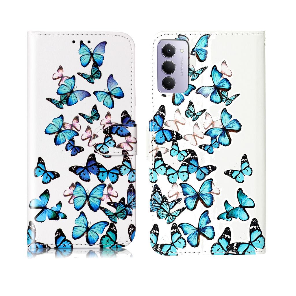 Dla Xiaomi Redmi 15 5G (Światowy) (169mm) Etui Stand Marmurkowe Malowane Folio Klapka Skórzany Portfel Pokrowiec na Telefon