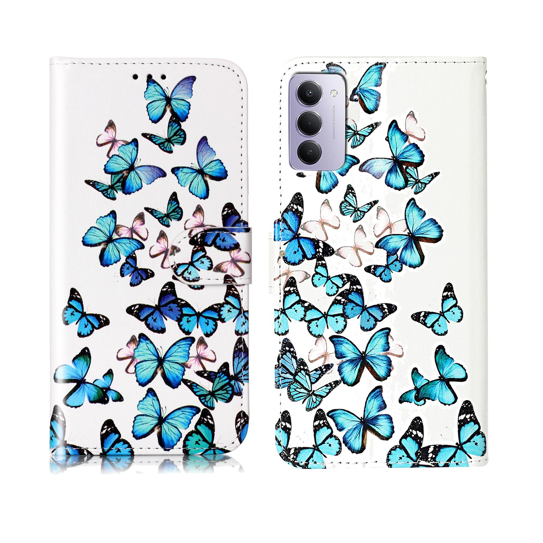 

Для Xiaomi Redmi 15 5G (Глобальний) (169мм) Підставка Чохол Мармуровий Розписний Фоліо Відкидний Шкіряний Гаманець Чохол для Телефону