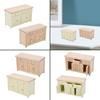 1/12 Miniature Dollhouses Storage Cabinet Model Furniture For Dollhouses Decoration And Creative Scene Display