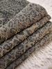 Jeans Feminino Tendência 2026 Cintura Alta Perna Larga Estampa de Leopardo