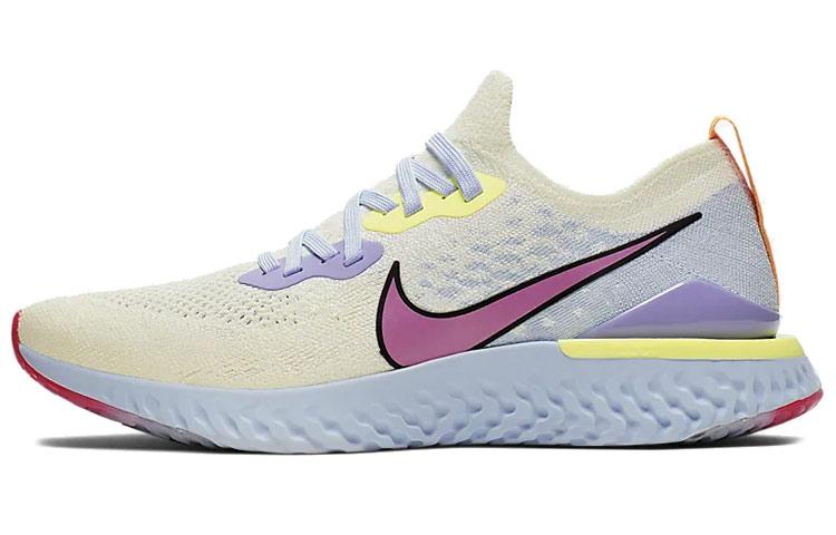 Nike Epic React Flyknit White Purpleblue Purple CJ7794-164 47.5
