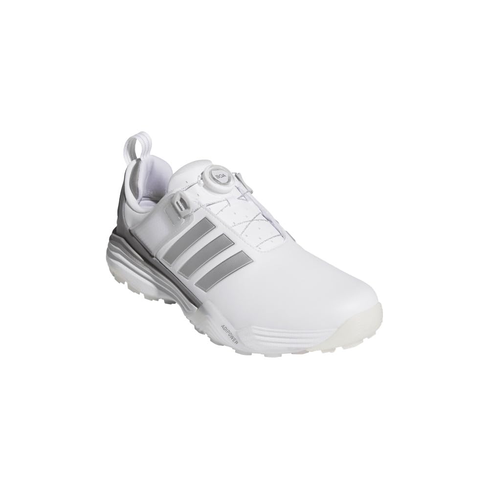 Adidas Golf Adipower 26 SL Boa Golf Size cm Men's Shoes, White/Silver Metallic/Grey Two, 27.0