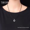 Alloy DIY English Letter & Number Necklace Pendant - Creative Jewelry & Handmade Accessories.