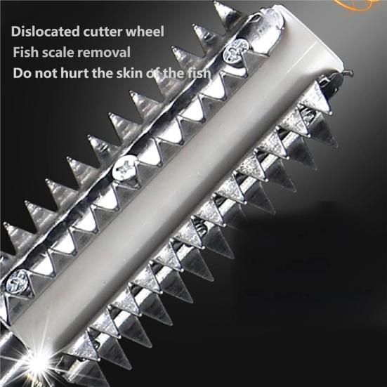 Elektrisk kokosnøttrasper Maskin Håndholdt Spatel Skreller Rivejern med Sprutbeskyttelse Roterende Kniv Én-knapps Kontroll Kjøkkenverktøy