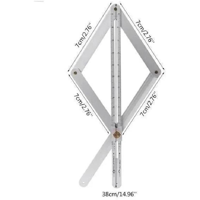 2022 New Premium Corner Angle Finder, Stainless Steel Protractor Digital Angle Finder with Scales, Miter Saw Bevel Gauge and Corner Angle Finder for