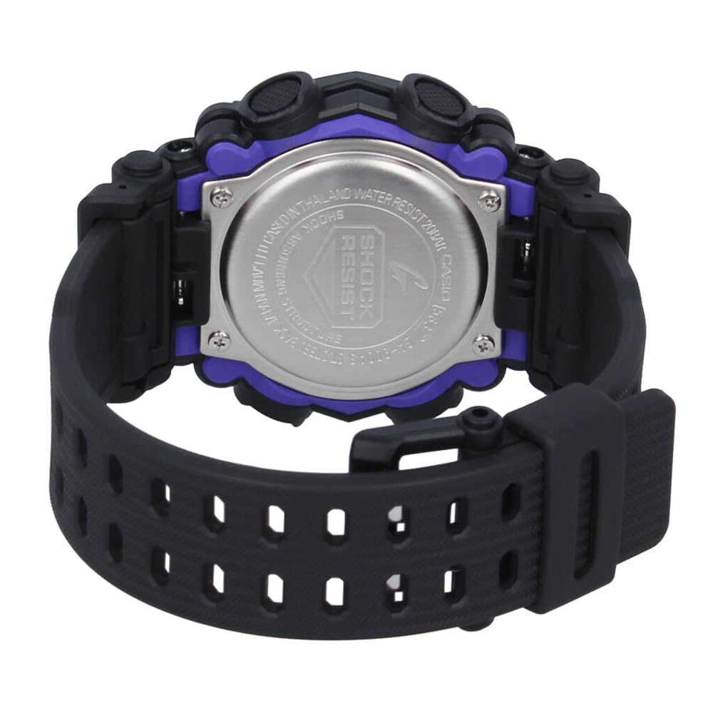 CASIO Casio G-SHOCK G-Shock GA-900 SERIES Watch Men's Waterproof Quartz Ana-Digi Black Silver GA-900AS-1A