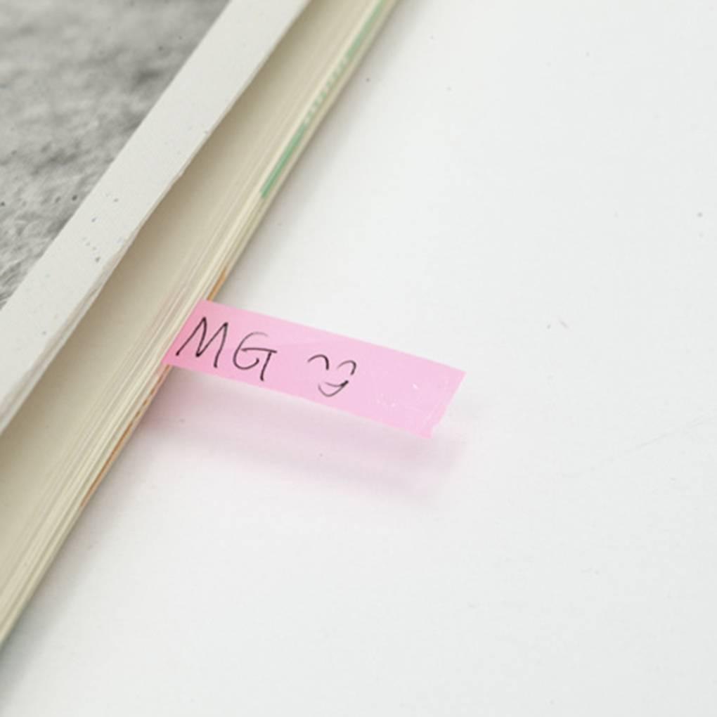 PET Memo Pad Notepad Stationery Notes Sticker Office Supplies Student Gifts